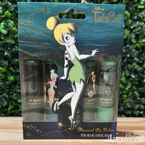 Disney Tinker Bell Flavored Lip Balms Set